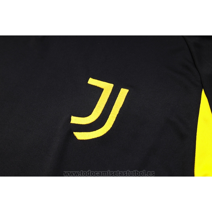 Chandal del Juventus Manga Corta 2023-2024 Negro - Pantalon Corto